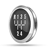Material: ABS-Kunststoff JUMMYJOY Schaltknäufe 5 Geschwindigkeitsgetriebe Umschaltknopf Kappe/Fit für Opel/Vauxhall Astra H Corsa D Vectra C Zafira B Antara Signum Cap Getriebe Knob Top Abdeckung Autozubehör