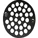 LASCO 03-1371 4-Inch Shower Drain Grate with Two Screws, Chrome Plated
