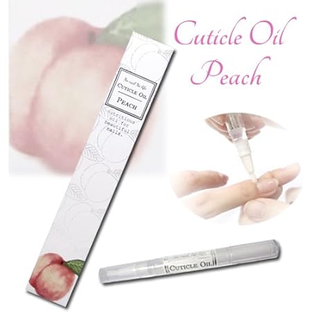Amazon Co Jp ジェルネイル キューティクルオイル 全11種 便利なペンタイプ 爪のお手入れに ピーチ ドラッグストア