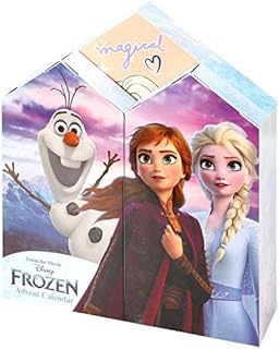 Templar Frozen Advent Calendar Kids Jewellery Hair Xmas Christmas Countdown Fun, Multicolor