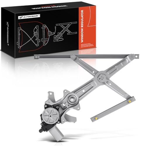 A-Premium Front Driver Side Power Window Regulator with Motor (2-Pin)
