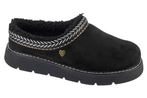Skechers Pantoufles Femme : Chaussons Confortables et Douillets pour la Maison