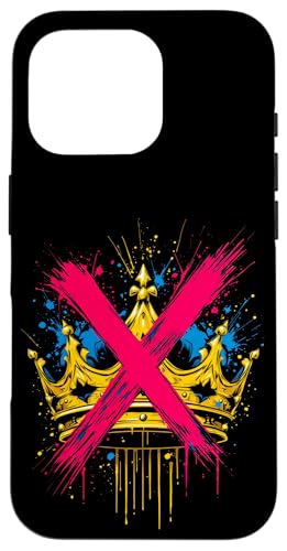 No Kings Crossed Krone Case for iPhone 16 Pro
