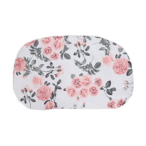 SALUTUYA Capa para espreguiçadeira infantil, confortável, lavável e macia, estampa elegante (flor ro