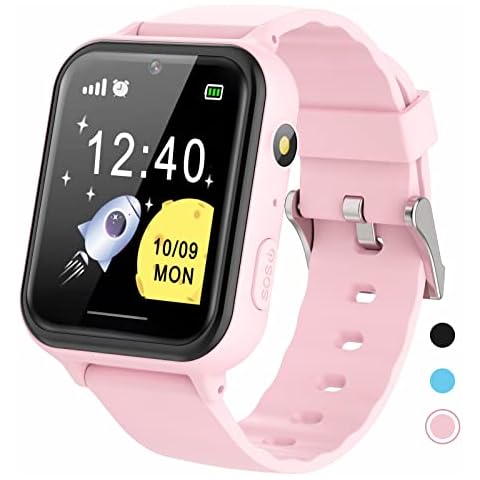 Reloj Inteligente para Niños PTHTECHUS S19 Rosa Cover