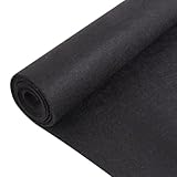 45'x78'Car Carpet Stain Resistant Carpet Liner Tear Resistance Covering Renovate for Truck Auto RV Boat Marine 2mm (Black, 45inchx78inch)