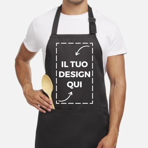 tostadora Regalo Grembiule Personalizzato Uomo Donna - Grembiule Cucina Personalizzabile - Grembiule Personalizzato - Grembiuli Personalizzati - Grembiuli Personalizzabili Barbecue - immagine 3