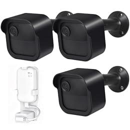 3Pack Mount for Blink Outdoor Camera, Weatherproof Protective Housing and 360°Adjustable Bracket for All-New Blink Outdoor 4 (4th Gen) & (3rd Gen), Cutout for Charging Cable, No Battery Replacement