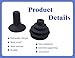 Electric Wheelchair Joystick Controller,Wheelchair Joystick Button Cap,for Mobility Scooter and Electric Wheelchair,Universal Wheelchair Replacement Parts,Black,1Set