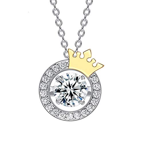 Cadeau romantique idéal avec le pendentif couronne KELIEQA