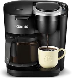 Keurig 5000204976 K-Duo Essentials 2-in-1 Coffee Maker for K-Cup Pods/12-Cup Carafe (Renewed)