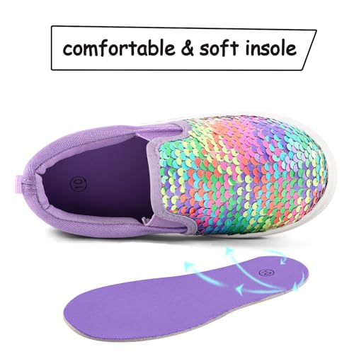 Image of KomForme Toddler Sneakers for Boys and Girls Cartoon Dual Hook and Loops Sneakers Baby Canvas Shoes | Comfortable, Lightweight