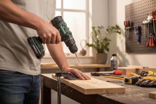 Perceuse Parkside PABS 20 pour travaux de perçage bois métal outil nu