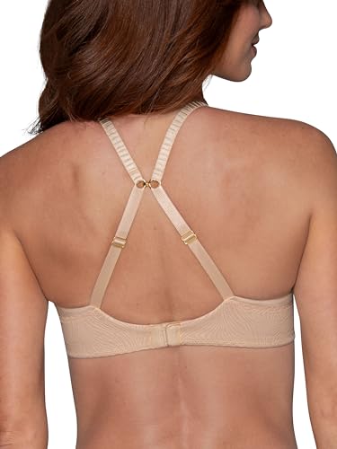 Vanity Fair Women's Effortless Wireless Bra, Buttery Soft Fabric & Lightweight Memory Foam Cups up to DD4