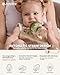 Joypony Sippy Cups for Toddlers 1-3, Spill Proof Weighted Straw Cup with Handle for Baby 6 Months + old, 2 Silicone Straws, PPSU, BPA Free, 9 oz (Green)