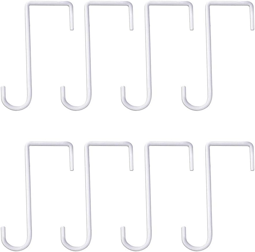 8pcs Vintage Wall Hanging Hooks for Plants Flowerpot Bracket for Garden Home and Outdoor Use Easy to Install for Lanterns Wind Chimes and Decorations