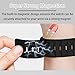 VanHooc Magnetic Silicone Watch Bands 22mm 20mm With Quick Release, Soft Silicone Bands Breathable Sport Replacement Strap for Women Men (22mm, Black)