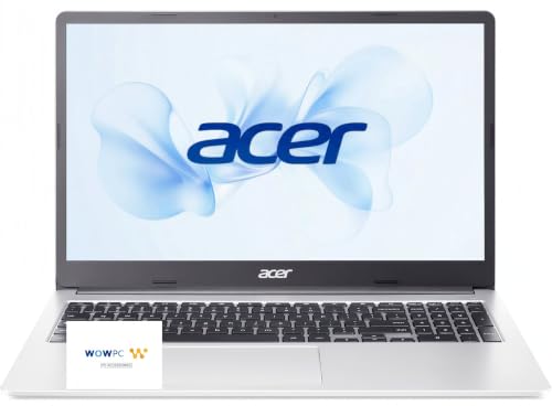 Acer Chromebook 15.6" Student Laptop, FHD 1080p Anti-Glare Display, Dual-Core Intel Celeron Processor, 64GB Storage, Sleeve, WiFi 6, 10-Hour Battery, Glare-Reducing Webcam, Everyday Use - image 1
