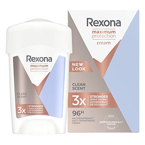 Rexona Maximum Protection Antiperspirant Deo Stick for Effective Protection against Strong Sweating Clean Scent Protects agai