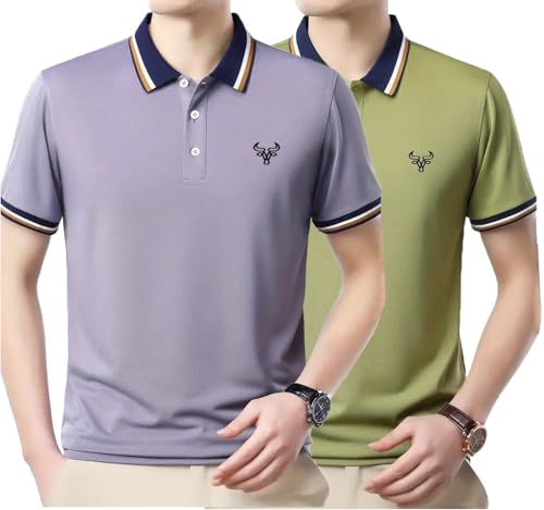 Image of Lymio Polo T Shirt for Men || T Shirt for Man || Collar T Shirt Style Men (Packs Also Available) (Polo-81-84)