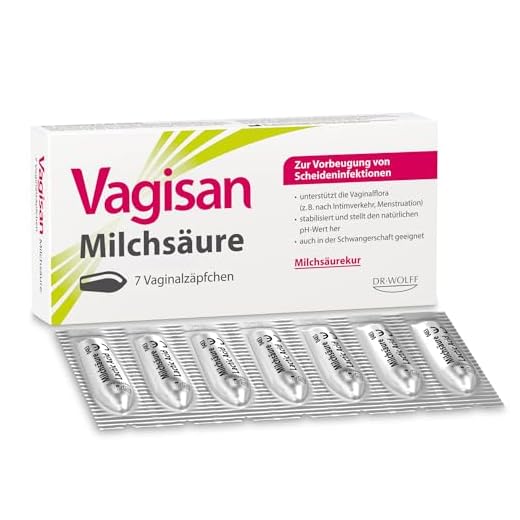 Dr. August Wolff GmbH & Co.KG Vagisan Mjölksyra, 7 Stycken