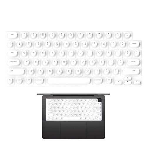 Silicona impermeable para teclado elevado: protección flexible para uñas largas
