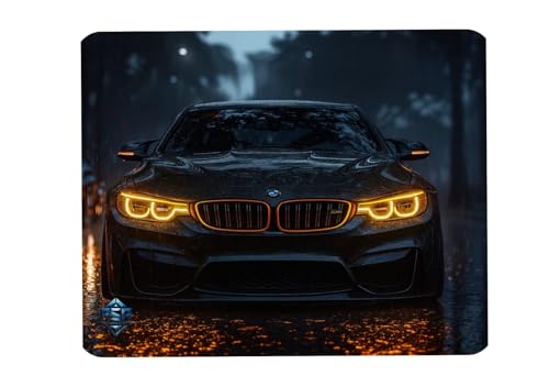 Image of Premium Gaming Mouse Pad with Anti-Skid Base, Black, 3MM Thick Rubber, Anti-Slip Surface, Perfect for Gaming