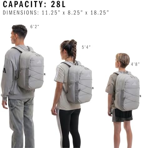 adidas Amplifier Backpack for Laptop, School and Gym, 28L — view 6