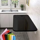 【Gain de place】: cette table murale a un design compact et est parfaite pour les petits appartements, les salles d'étude ou les bureaux à domicile. Son design mural vous permet d'utiliser efficacement l'espace vertical et de garder l'environnement bien rangé.