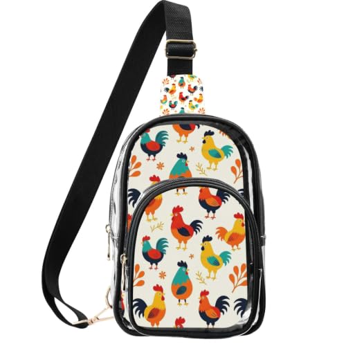Bolso transparente resistente al desgaste linqin con cremallera de metal