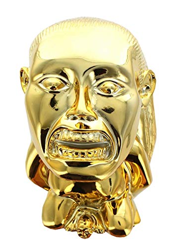 Indiana Jones Idol Golden Fertility Statue | Raiders Of The Lost Ark Movie Prop Replica | 80s Film Memorabilia and Collectibles | Perfect for Collectors, Cosplay, Costumes