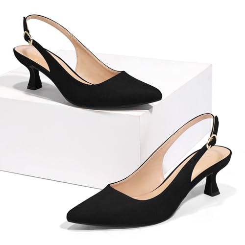 mysoft-Womens-Slingback-Kitten-Heel-Pumps-2-Inch-Low-Heels-Closed-Toe-Party-Wedding-Dress-Shoes