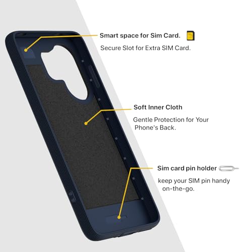 Image of Pikkme Back Cover for Vivo V60e 5G Camera Protection 3D Hexa Cube Design Silicone Protective Bumper Case (Blue)
