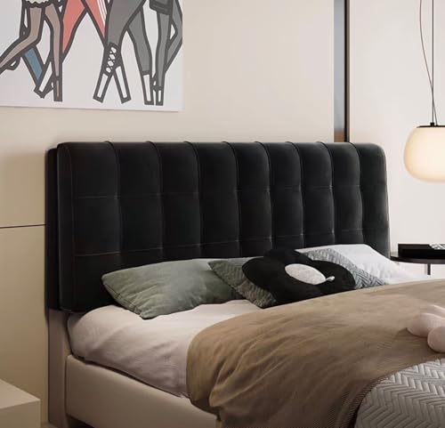 Cabeceros de Cama 135 Negro Polipiel Marca MGEMJMJ