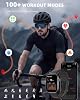 Smart Watch para Mujer Hombre, Monitor de Actividad y Sueño con Pantalla Táctil HD de 1.83", Smartwatch con Llamadas Bluetooth para Android/iOS, Impermeable IP67, Modos Multi-Deporte, Podómetro, Negro Azabache 8