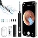 Rejauvan Ohrenschmalz Entferner Otoskop, WiFi Ohrenreiniger Kamera 1080 HD Ohr Kamera IP67 wasserdicht Ohrenspiegel 3.5mm Linse Ohr Endoskop mit 6 LEDs für iPhone, iPad und Android-Smartphones