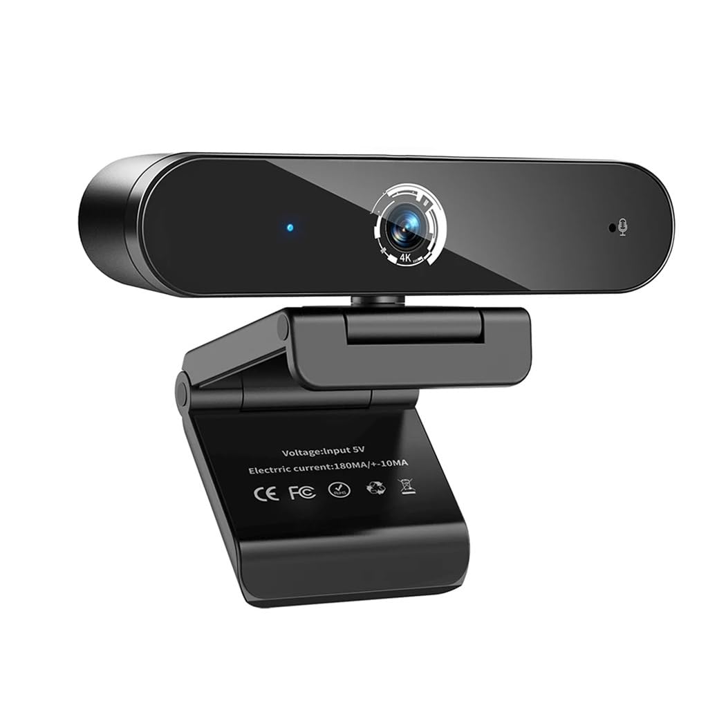Webcam 4K Plug Play Mini Cam Pc Noise Reduction Dialogue Camera for Laptop Conference-image-42