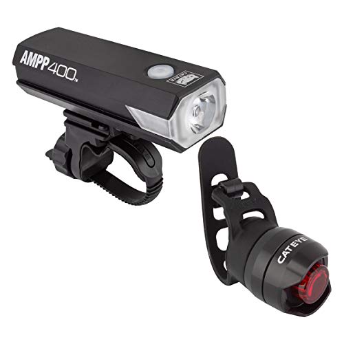 Cateye AMPP 400 - Juego de Luces Orb, Color Negro