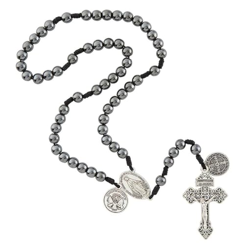 Christian Brands Army Paracord Rosary, 16-Inch, Zinc Alloy3