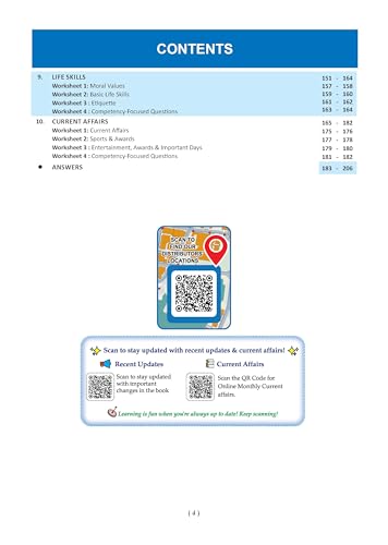 Image of Oswaal One for All Workbook Class 5 General Knowledge & EVS (Set of 2 Books) | 50+ Concept-wise Perforated Worksheets | NEP 2020 & NCF 2023 Aligned | ... | Builds Concept Clarity & Scientific Skills