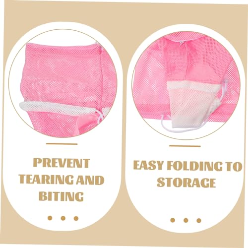 Didiseaon 2 Peças Bolsa De Banho Para Gato Bolsa De Malha Para Animais De Estimação