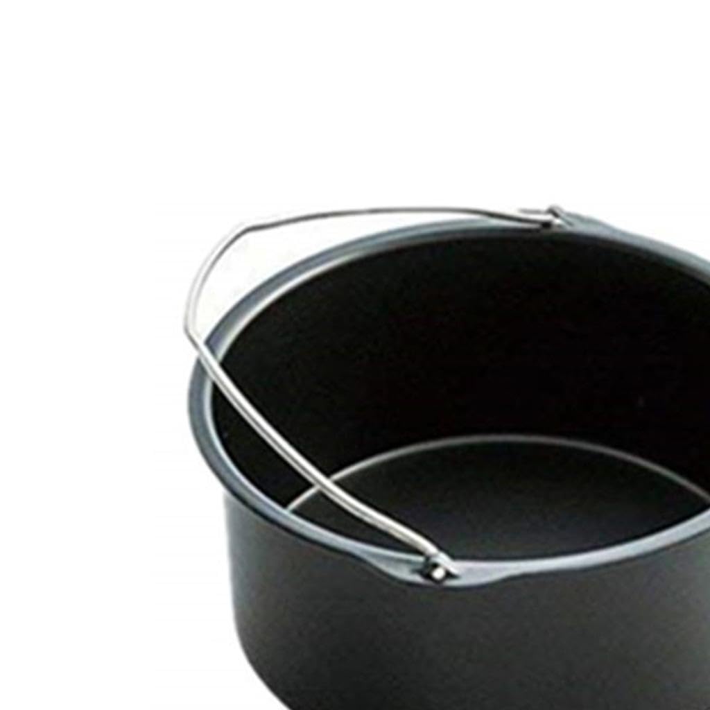 Ensemble d'accessoires essentiels pour friteuse à air chaud (12 pièces) : moule à pizza de 18 cm, pinces, tapis en silicone, ustensiles de cuisson,