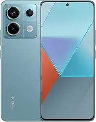 Xiaomi Redmi Note 13 PRO 5G + 4G LTE (256 GB + 8 GB) 200 MP Triplo (Mobile Mint Tello e) + (Pacote de carregador duplo de carro rápido) (Ocean Teal (ROM))