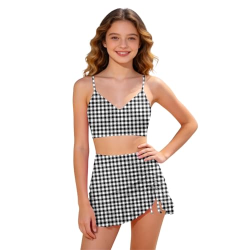 Maillot de bain fille natation 14 ans deux pièces vetement plage