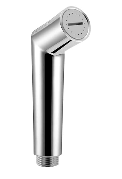 THOISEWELT ABS Material Bidet Health Faucet Jet Spray Hand Shower with Chrome Silver On-Off Head Gun Only - 1