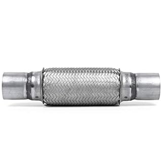 RP Remarkable Power, RK7536 Exhaust Flex Pipe 2" x 8" Heavy Duty Stainless Steel 12"OL