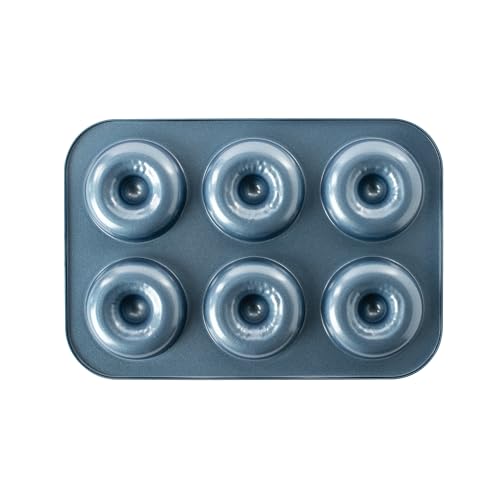 Moule à beignets 6 cavités Nordic Ware moule donut bleu pour four