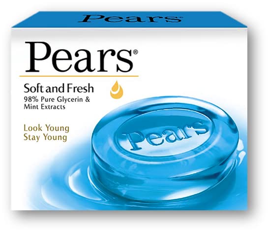 Image of Pears Soft and Fresh Bathing Bar, 50g