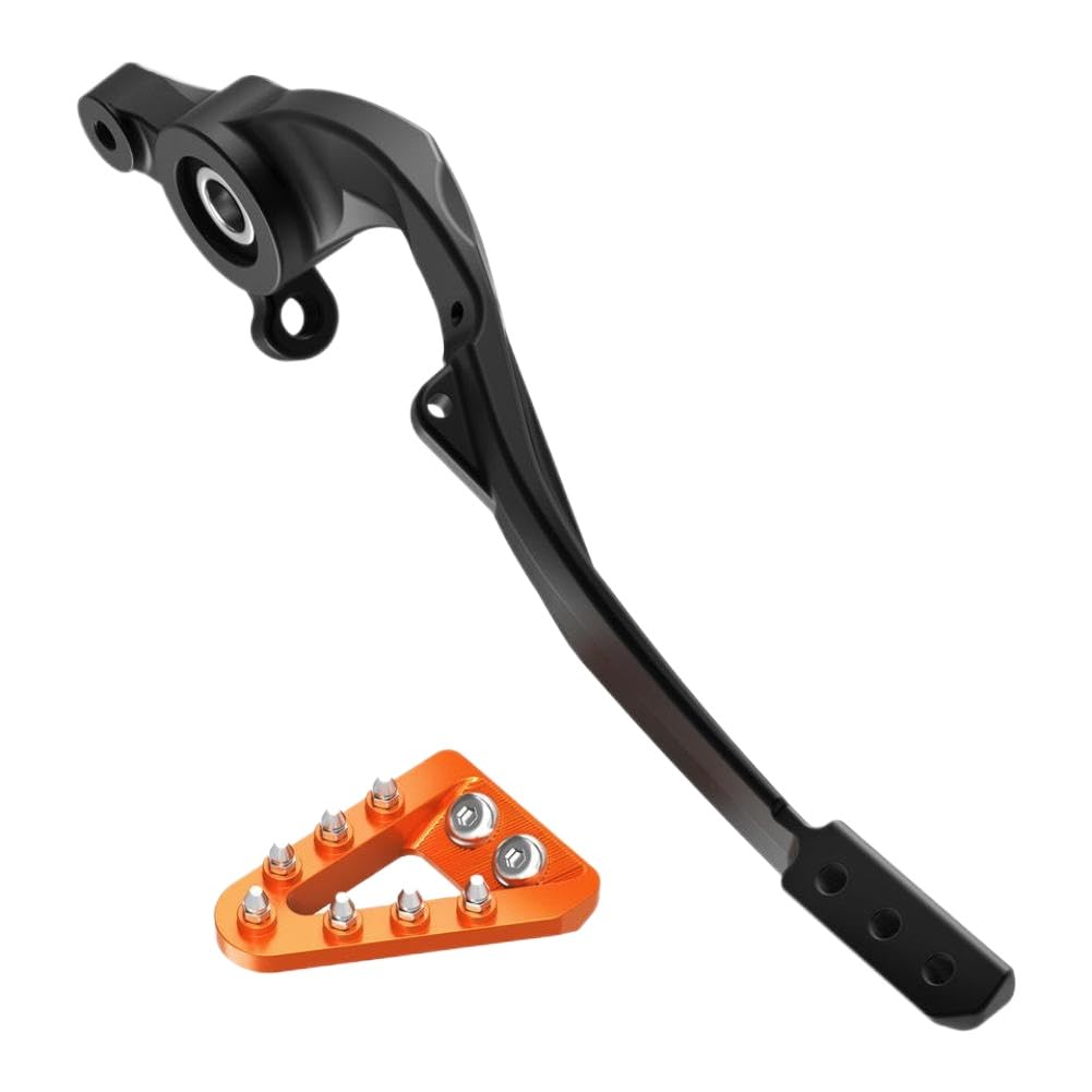 Kzcetcgam Orange Brake Pedal Lever Kit Compatible With Te 300 300I Te Tx 300I 250I Fe 501 Fe 450 350 250 150 125 Tc Fc Tx Fx 2017-2025(Orange)