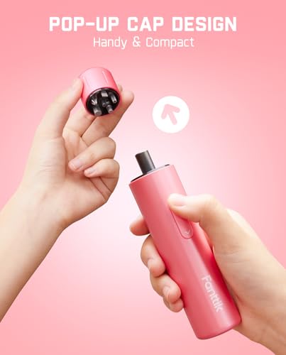 Fanttik E1 Max 3.7V Mini Electric Screwdriver-Silver & S1 Capsule 3.7V Cordless Screwdriver-Pink